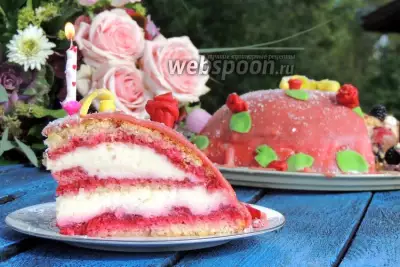 Торт с марципаном «Принцесса»
