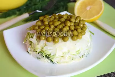 Слоёный салат Витаминка