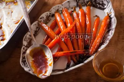 Морковь в сладкой глазури