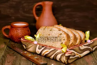 Хлеб с сыром чеддер и вяленым сладким перцем