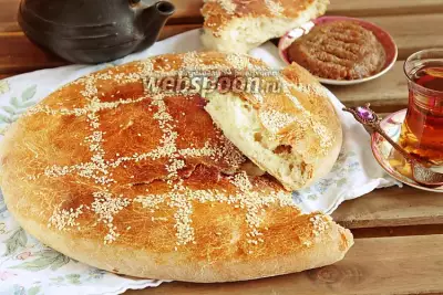 Хлеб на сыворотке с оливковым маслом