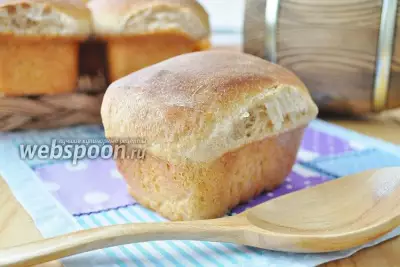 Бездрожжевой хлеб на обойной муке