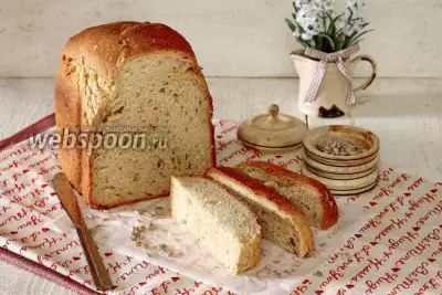 Пшеничный хлеб на тёмном пиве в хлебопечке