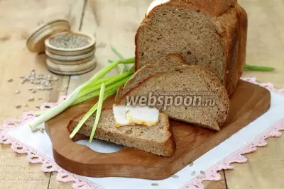 Хлеб пшенично-ржаной в хлебопечке