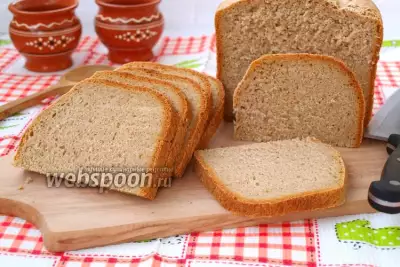 Крестьянский хлеб в хлебопечке