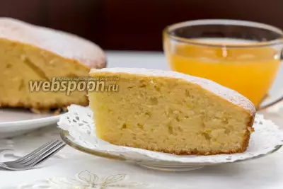 Апельсиново-ванильный пирог