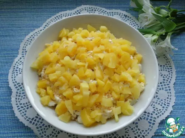 салат ананасовая услада