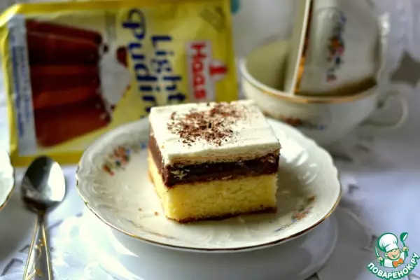 десерт словацкий колач с пудингом