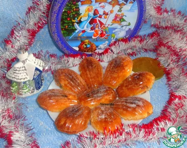 печенье новогодние ракушки с предсказаниями