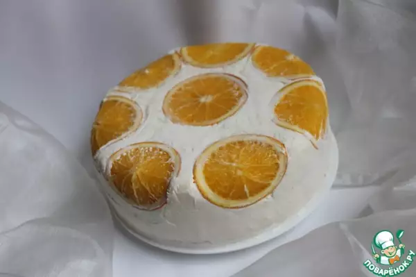 торт апельсиновая нежность для ларисы