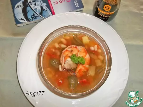 вьетнамский суп канх чуа