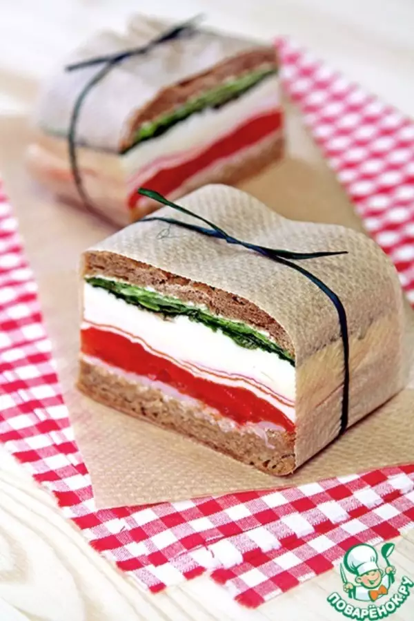 прессованные сэндвичи в итальянском стиле