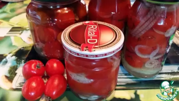 помидоры в желе по латышски