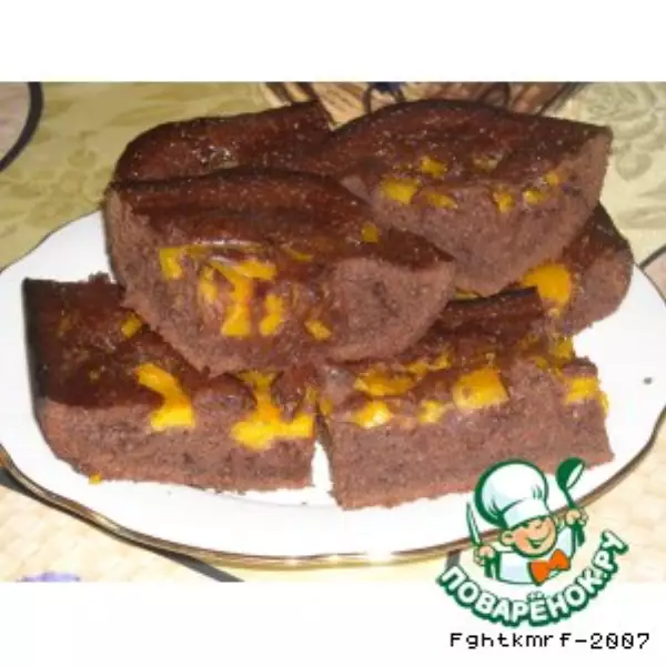 пирог шоколадный дракон