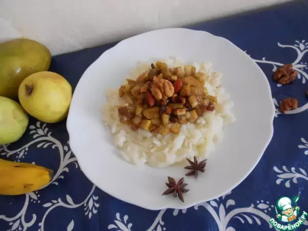 рис с орехами и фруктами пайсам
