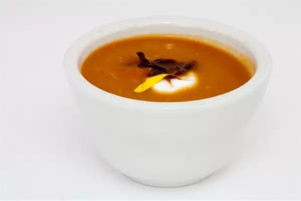 морковный суп пуре с карри
