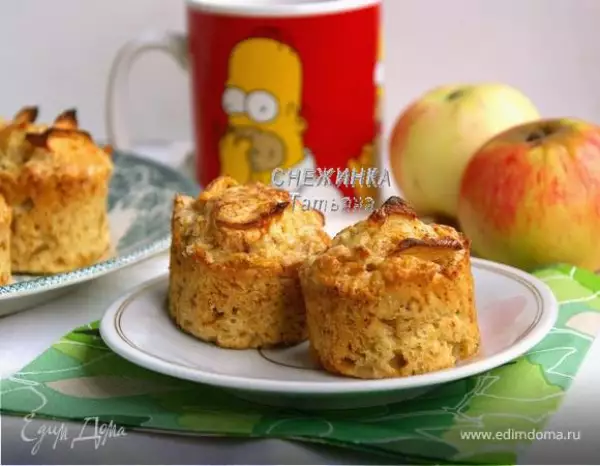 английские яблочные мини пироги с корицей школьная ссобойка