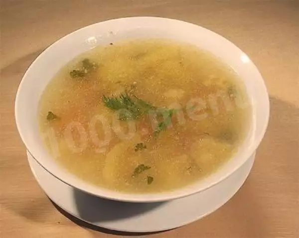 картофельный суп по южнобогемски