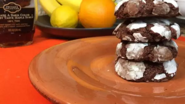 двойное шоколадное печенье с имбирно кофейными нотками
