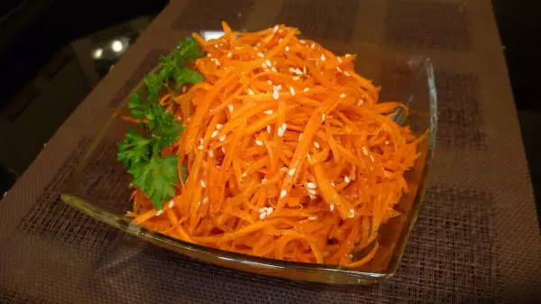 морковь по корейски закуска обладающая острым и пряным вкусом