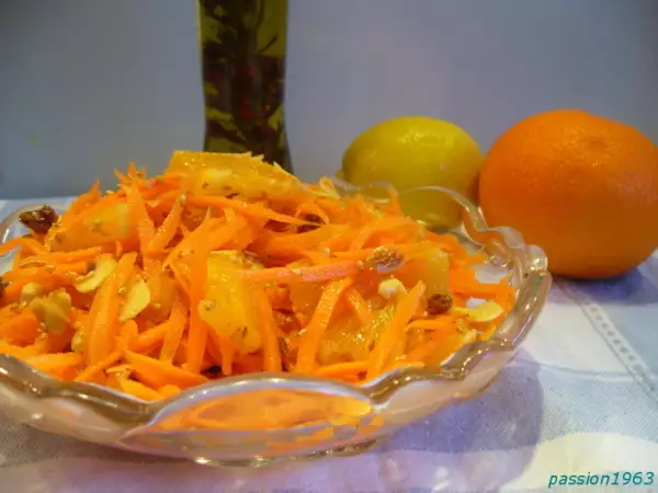 морковно апельсиновый салат оранжевая песня