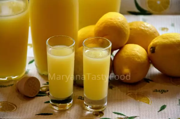 лимончелло сицилийский лимонный ликер