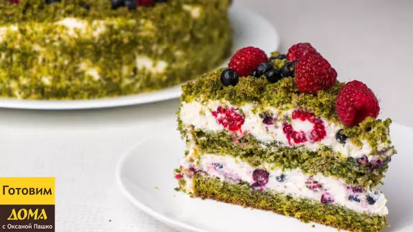 витаминный торт лесной мох почему торт зеленый