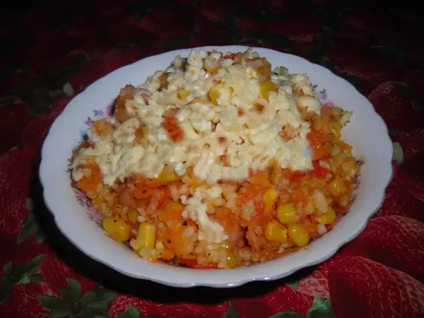 пэпушой кукуруза с рисом по молдавски