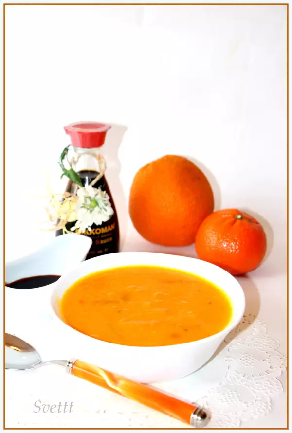 морковно апельсиновый суп находка для жаркого полдня