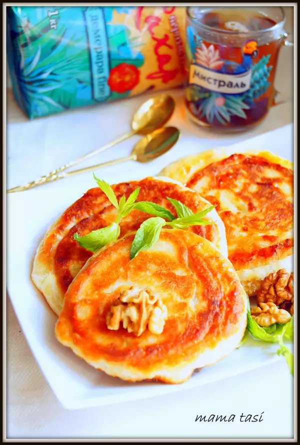 сладкие пышки с орехами в карамели korean sweet pancakes hoddeok