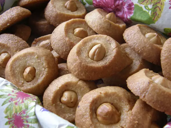 печенье sables с орешками