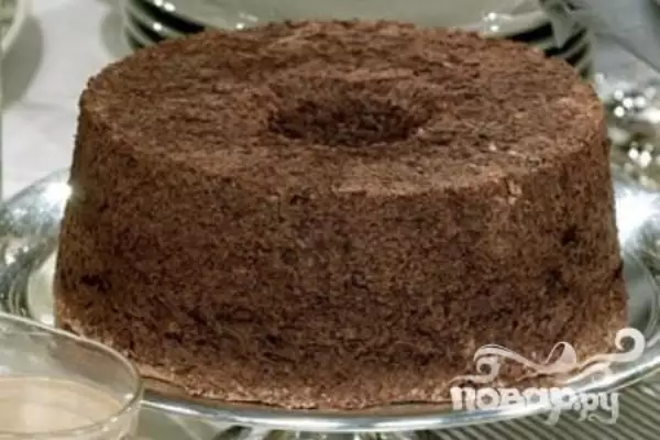 шоколадный пирог с кремом англез