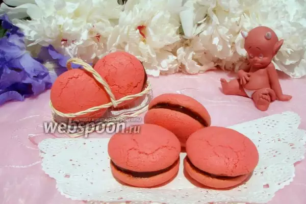 печенье red macarons